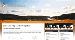 Desktop Screenshot of postguiden.se