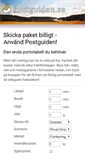 Mobile Screenshot of postguiden.se